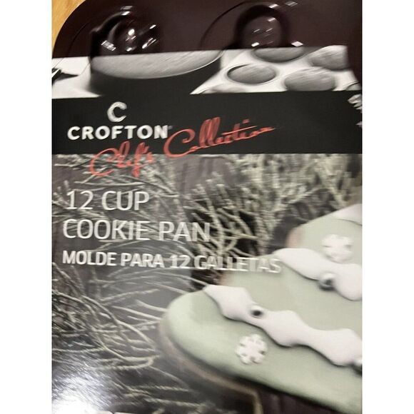 NEW Crofton Chef’s Collection 12 Cup Cookie Pan - Picture 6 of 6